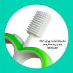 LoveNoobs Training Baby Toothbrush, 360° Teething Toothbrush for Toddlers, Baby Beginner Training Toothbrush, Silicone Toothbrush Toddler, Safe Baby First Toothbrush, Teethers for Babies,Teething Toys - Image 3